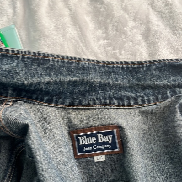 Ladies jean jacket size L - Picture 5 of 5